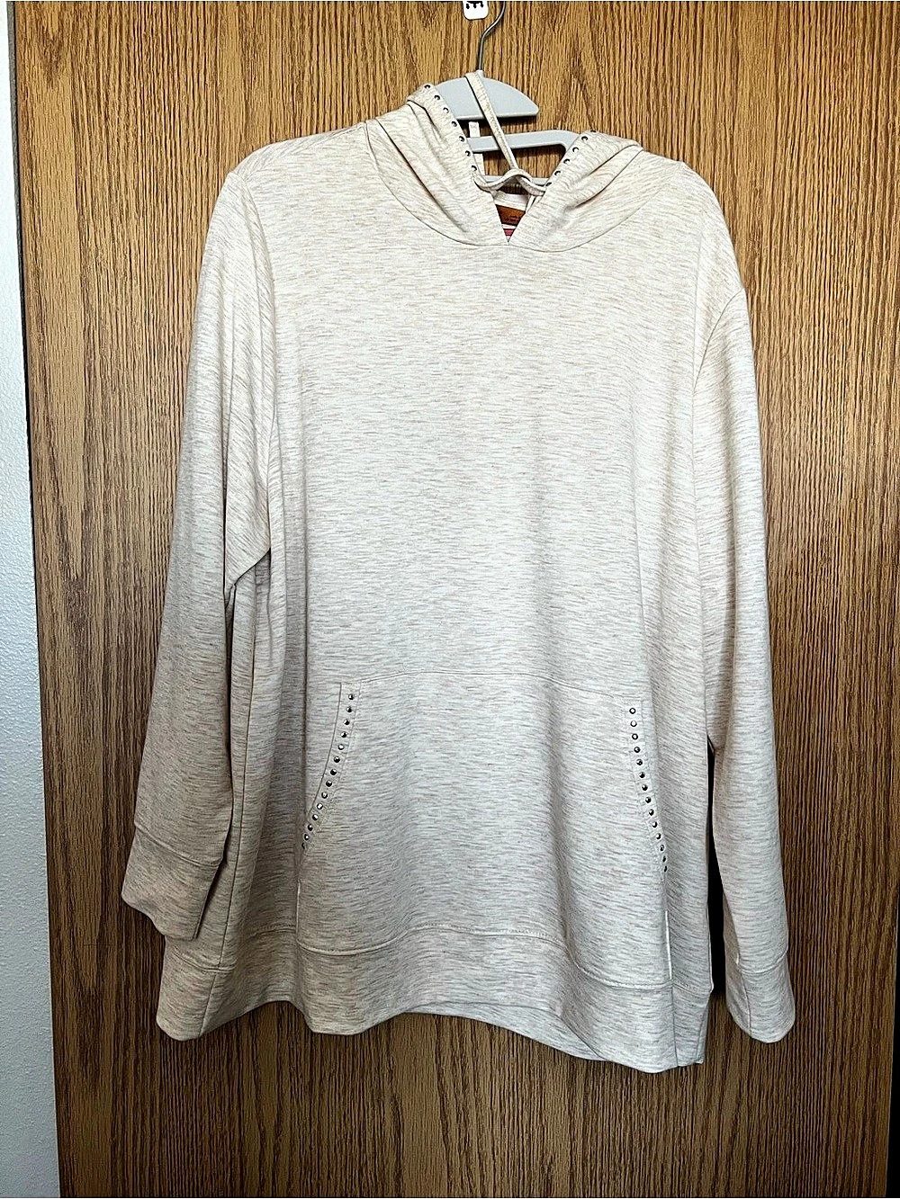 beldini AK260266X Tunic Cream Size 2X NWT
